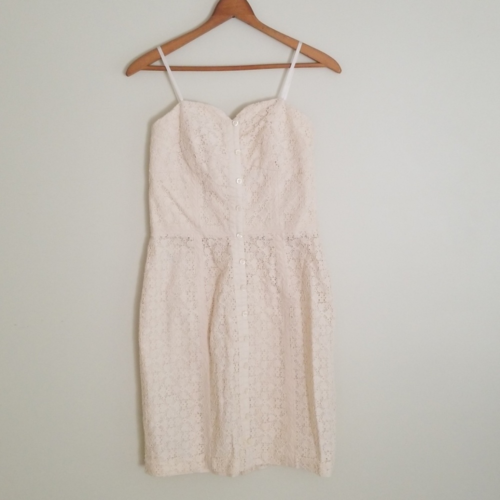 BCBG lace cocktail dress